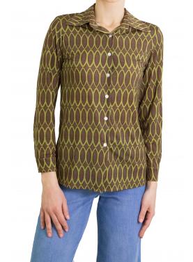 Camicia fantasia in viscosa  "Elly"